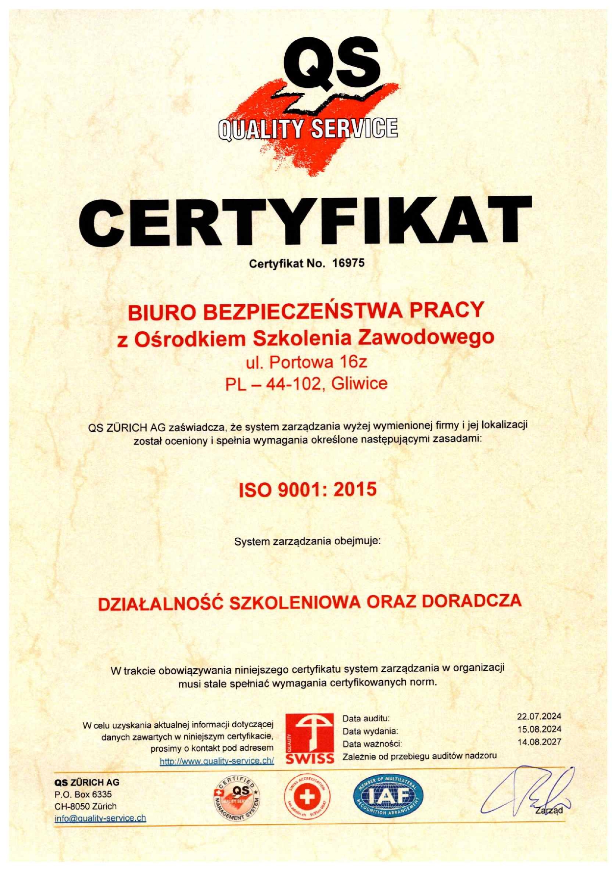 ISO Biuro